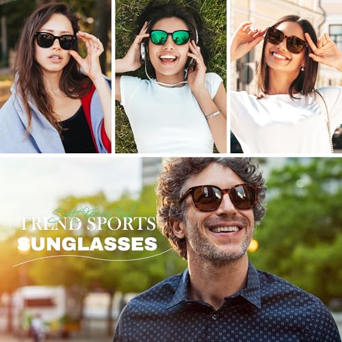 Retro Polarized Sunglasses for Women Men UV Protection Womens Mens Stylish Shades4