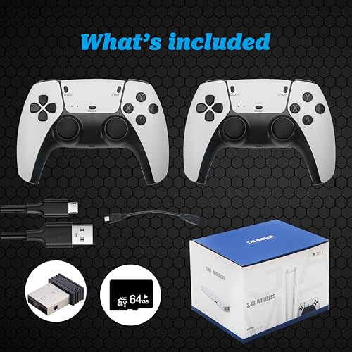 Hikonia M15 Retro Game Console With 20000 Games,Plug & Play Video Game Console 23 Emulators Classic Games,4K Hdmi Output thumb #5