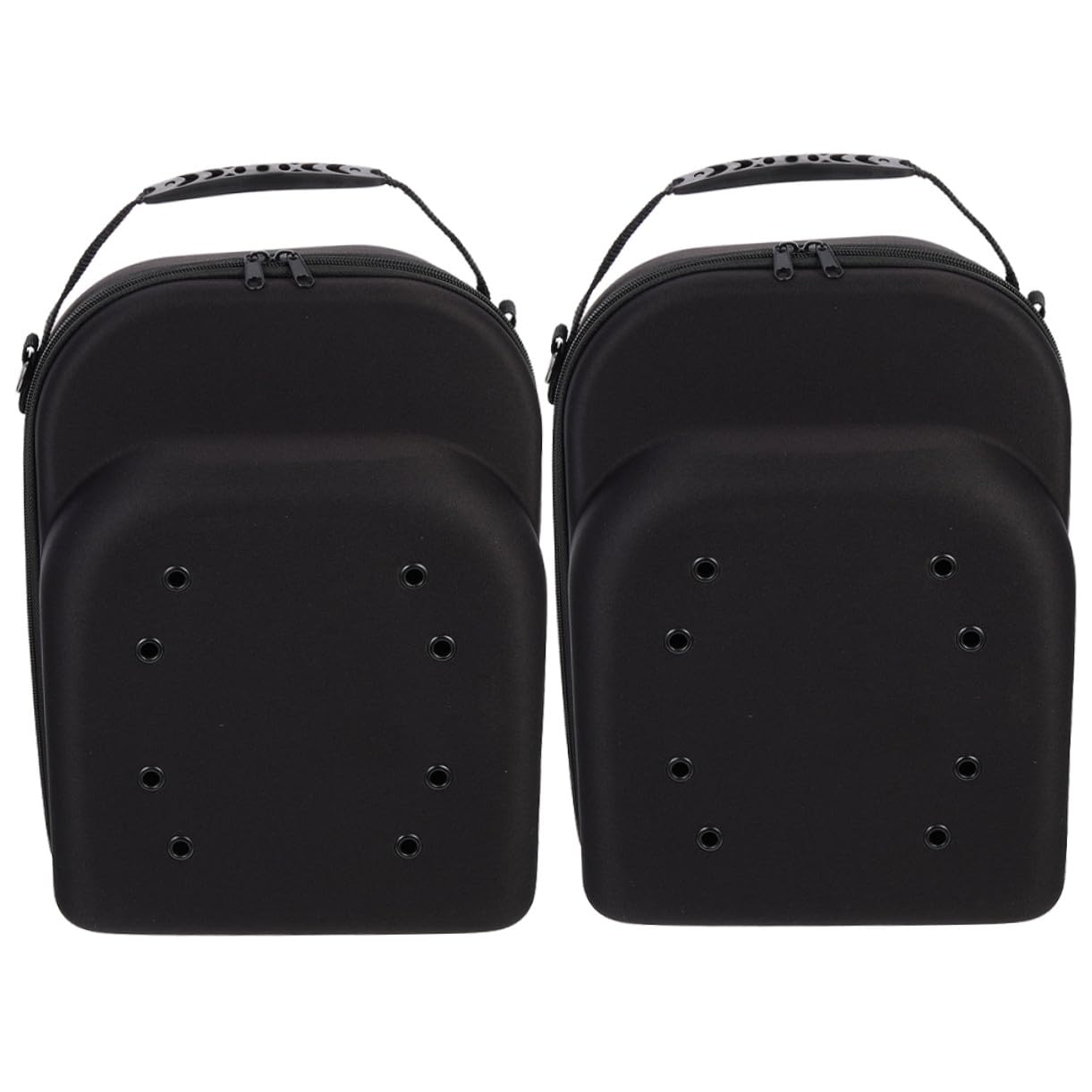 Healifty 2 Unidades Caja de Viaje para Gorras de Béisbol, Eva, Compacto y Portátil, Asa, para Organización y Protección, Hombres