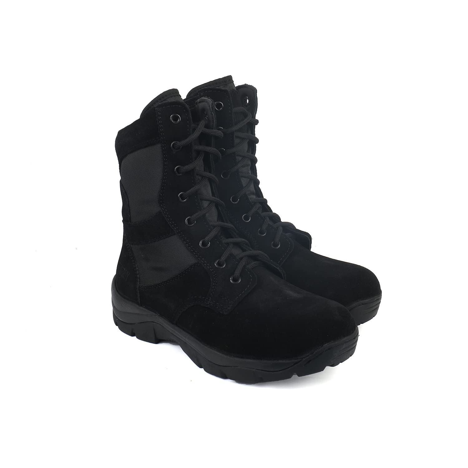 XHUGOY DB-2 CHAIN BLACK SUEDE Genuine Leather Military Mens Combat Desert Boots -High Ankle - High Top Lace Up (B09ZRNYFVH) Amazon Price History, Amazon Price Tracker