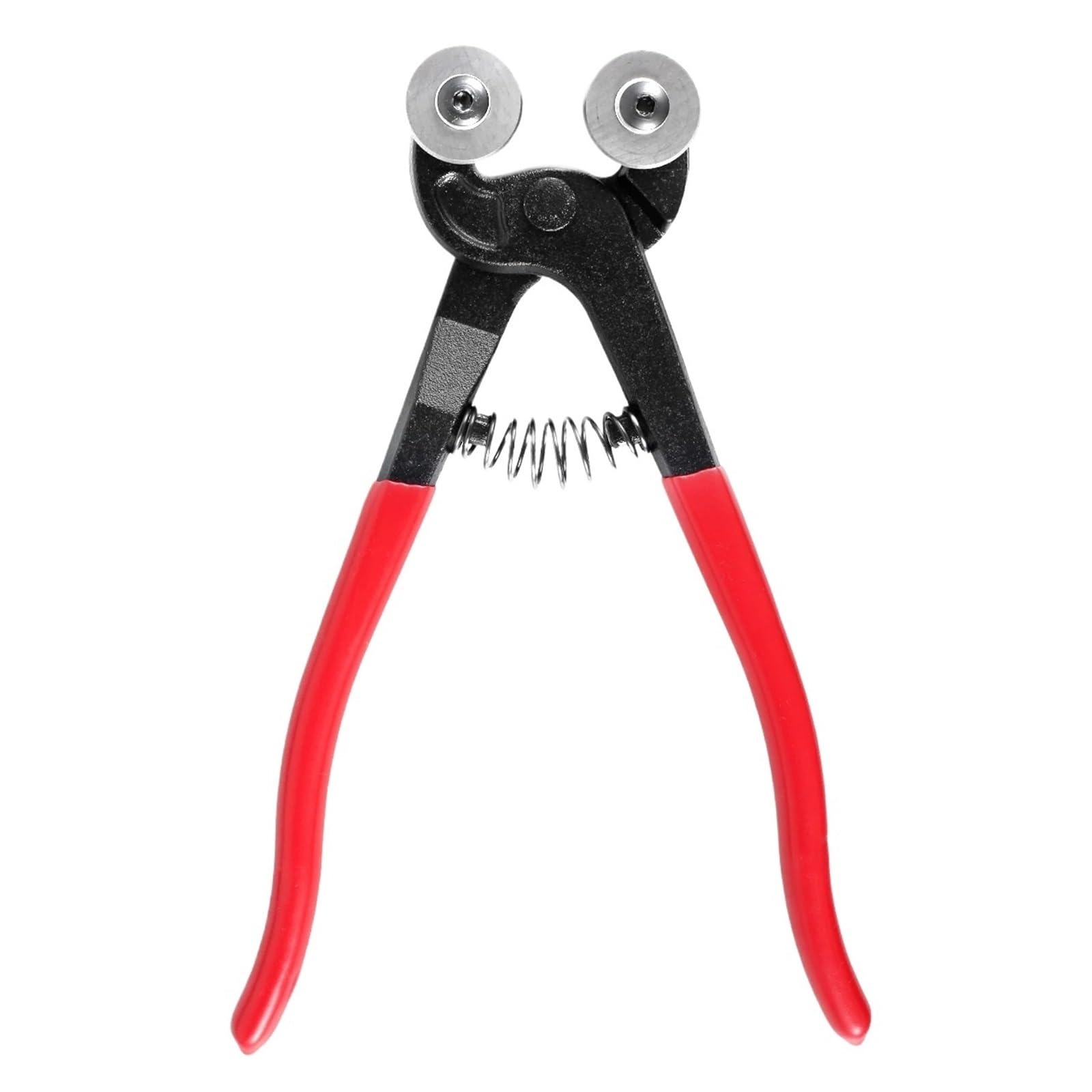 Glass-Cutting Pliers Glass Tile Nippers 8'' Mosaic Portable Cutter Pliers Ceramic Breaking for Cutting(Style A)