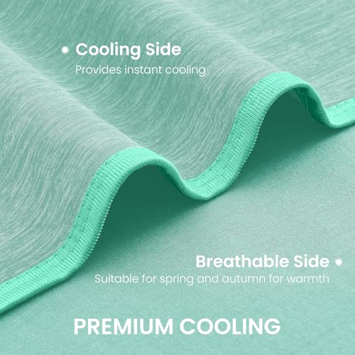 Image of Topcee Cooling Blanket King Size 90 inchx108 inch for Hot Sleepers Summer Blanket