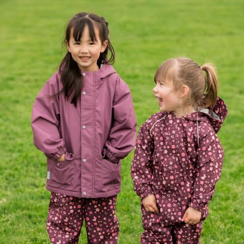 Image of JAN & JUL Waterproof Fleece Lined Rain Jacket, Raincoat for Toddlers and Kids