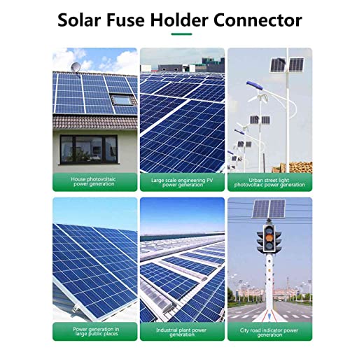 Conjunto de conectores solares fotovoltaicos de 2 peças, conectores de painel solar de 1500 v IP68 à