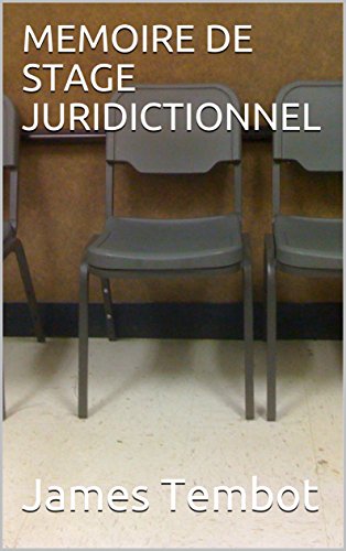 MEMOIRE DE STAGE JURIDICTIONNEL