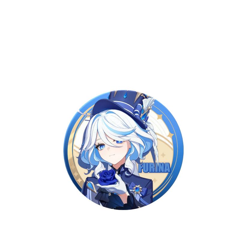 Amazon | 原神 フリーナ 缶バッジ ブローチ 10点セット おしゃれ