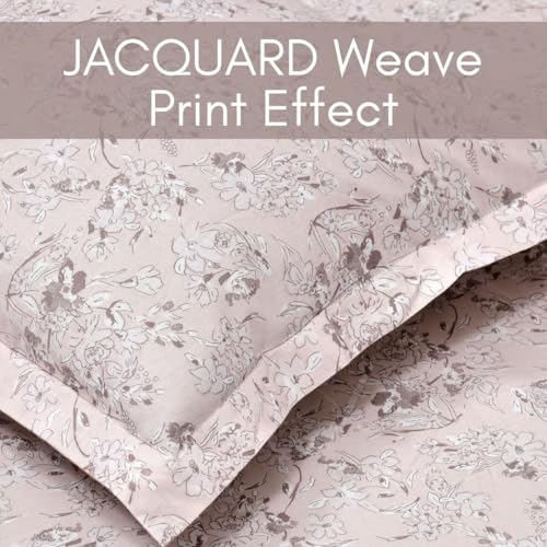 Image of Mafatlal 186 Tc Corsica Premium Cotton Bedsheet King Size | 274 X 274 Cm | Fresh-Feel Chaddar for Summer Sleep Comfort | Pure Cotton Bedding with 2 Pillow Covers | Soft Pink