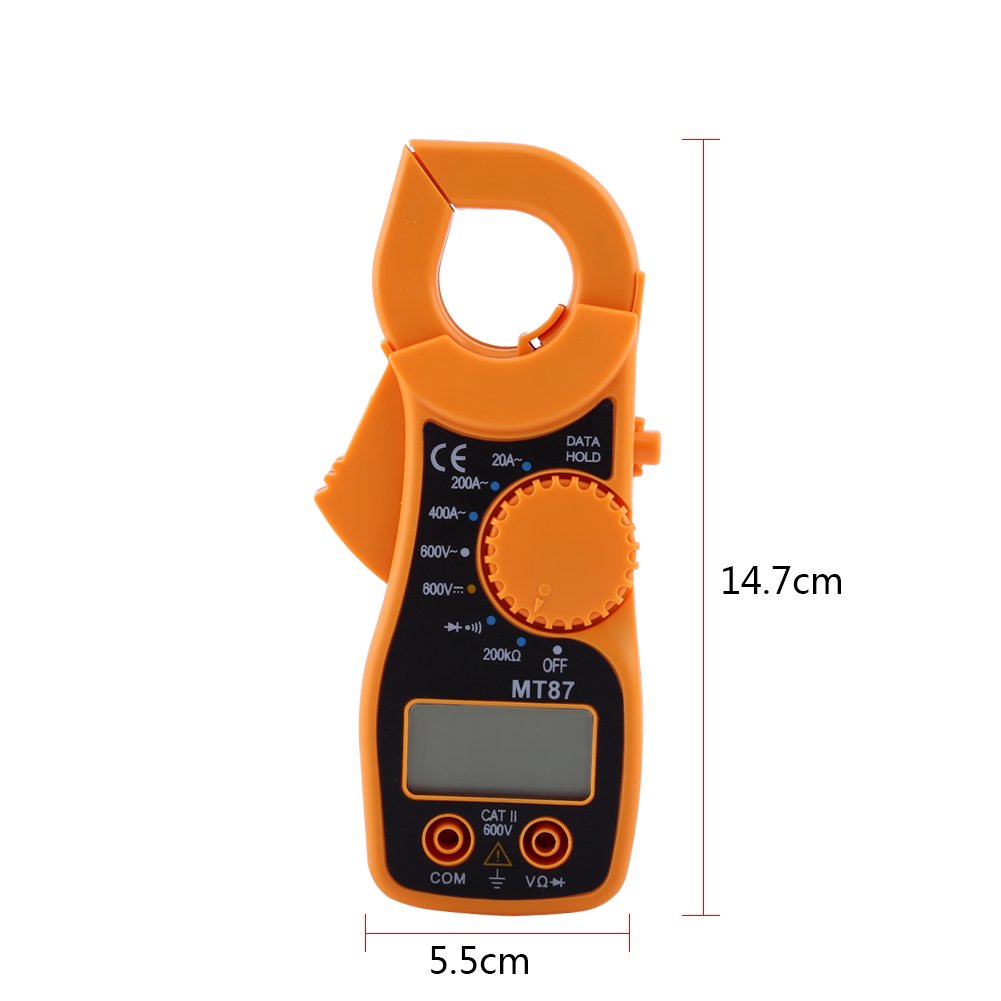 Digital Clamp Multimeter, Digital Clamp Meter AC/DC Voltmeter with