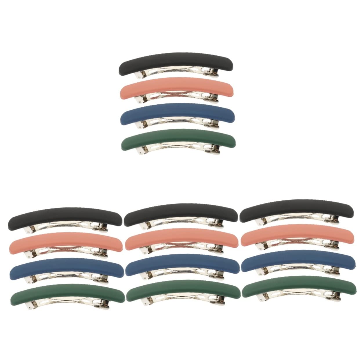NOLITOY 16piezas Horquillas De Para Cabello Accesorios De Barrette Para Mujeres y Sujetadores De Coleta Rosa Azul Negro