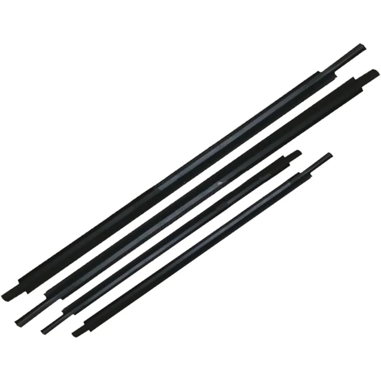 Automotive Window Seals Compatible with for Mondeo 2001-2007 4pcs Car Outer Window Weatherstrip Strip Sealing Belt
