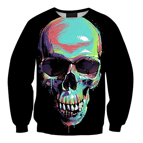 Preisvergleich Produktbild Dodom Herbst- und Winterpullover 5d8778cf2a095 DIY-Designerpullover Leicht zu tragender Pullover mit Kapuze / ohne Kapuze, Hut 4,3XL