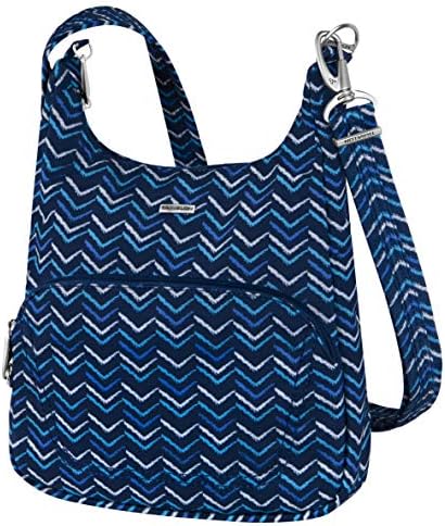 Travelon Anti-Theft Classic Essential Messenger Bag (One Size, A V STRIPE)