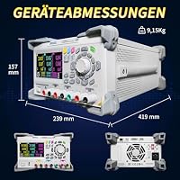 RIGOL Labornetzteil DP932A,Netzteil Regelbar,3 Ausgänge,32V/3A,32V/3A,6V/3A,Auflösung 1mV/1mA,automatische Reihen-und Parallelschaltung,Labor DC-Stromversorgungen – Ansicht 7
