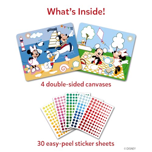 Image of Skillmatics Dot It Sticker Art - Disney Mickey & Friends, Mess-Free Fun for Kids, 500+ Stickers, Craft Kits, DIY Scrapbooking Activity, Travel Toys, Gifts for Boys & Girls Ages 3, 4, 5, 6, 7