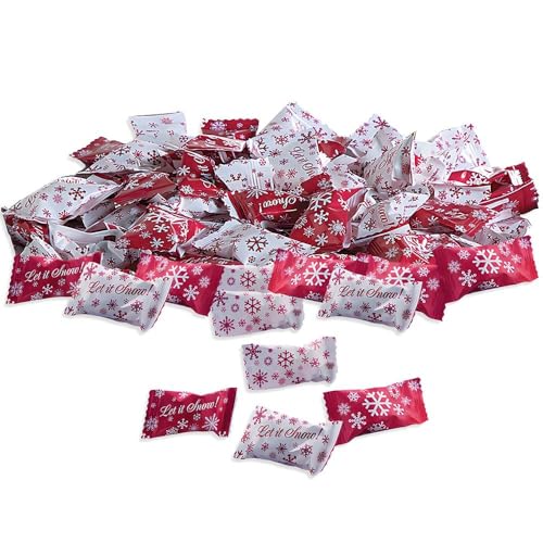 Let it Snow Winter Snowflake Buttermints (108 individually wrapped mints) Christmas Candy