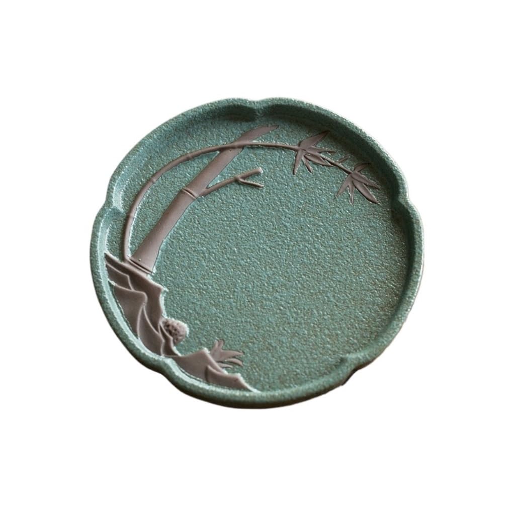 Plateau en céramique TUSUOD pour service à thé et décoration raffinée de table basse