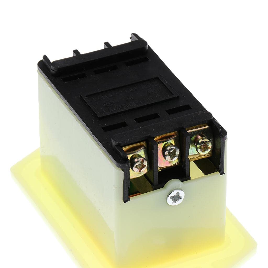 Baosity Push Button Switch Button Drill Press Switch Bench Switch