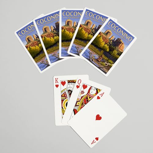 Baraja de póker 52 cartas Coconino National Forest miniatura 7
