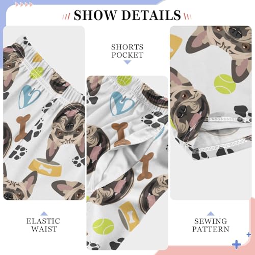 Dog French Bulldog Stuff Boys Pants for Kids Jogger Pants with Pockets S-XL4