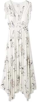 ジェラートピケ　ミュシャ　リリー柄　カップイン　半袖　ワンピース Amazon.co.jp: [ジェラート ピケ] ミュシャ リリー柄カップイン