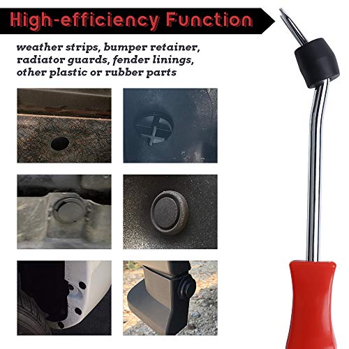 Image of OTUAYAUTO Plastic Fastener Remover - Universal Automotive Clip Removal Tool for Cars, Trucks, SUVs, ATVs and All Vehicles
