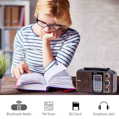 Image of Geepas GR6836 Rechargeable Radio Steel 18 /10