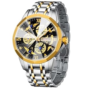 Mens Watch with Rubber Strap Men’s Analog Wrist Watches