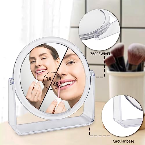 Espejo de Maquillaje Redondo para Escritorio miniatura 6