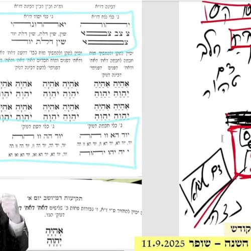 『עץ חיים - התפתחות הולד, הדעת - דמים טהורים וטמאים - סוד מתן תורה וגאולה \\ כוונות ר"ה - נסירה ושופר』のカバーアート