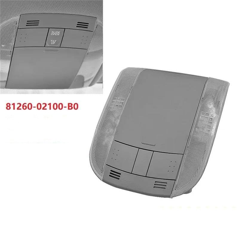 Conjunto 81260-02100-B0 de lámpara de techo y luz de lectura para Corolla 6