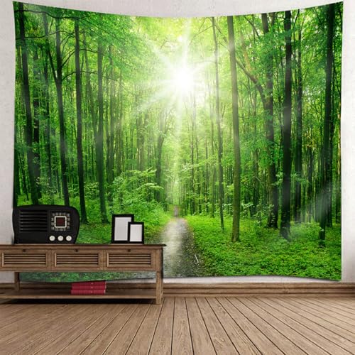 Tapiz de pared grande de bosque para cambiar la decoración de la habitación infantil