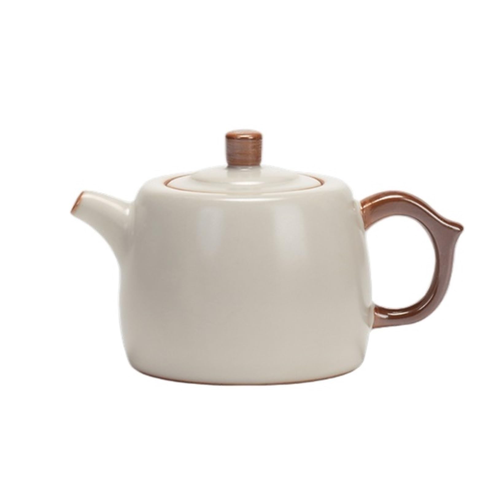 Czajniczek Ru Kiln Well Cylinder Teapot 300ml Ceramiczny Czajnik Do Domu do Herbaty i Kawy