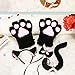 Toyvian 5 Piezas Disfraz Adorable de Gato Conjunto de Cola Orejas Collar...