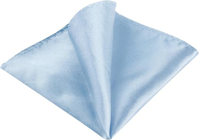 Pocket Square For men, Satin Hanky Suit Handkerchief Accessory Party, Grooms UK