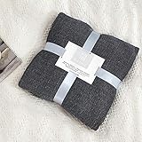 ガーゼケット 4重 タオルケット 綿100% 接触冷感 ブランケット ワイドダブル 夏用 洗える 肌掛け布団 コットン キルトケット 涼しい 吸湿 通気 夏毛布 (ブラック)