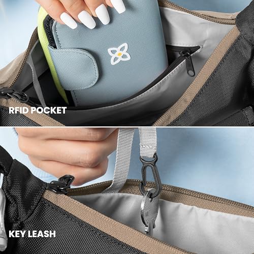 Sherpani Mina, Medium Crescent Bag, Lightweight Half Moon Crossbody Bags, Fashionable Shoulder Bag, Handbag for Women2