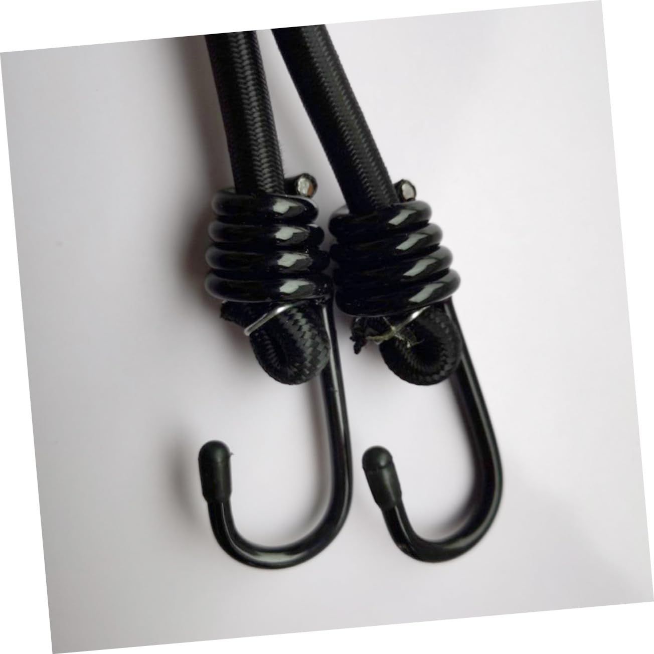 4 pezzi Cinghie Elastiche con Ganci Fasce Resistenti Alta Elasticità per Camion e Bagagli Elastici Antistrappo per Fissaggio Sicuro