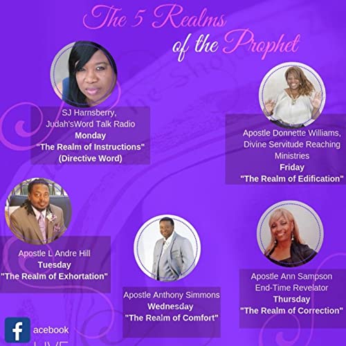 The 5 Realms of the Prophet - Exhortation Podcast Por  arte de portada
