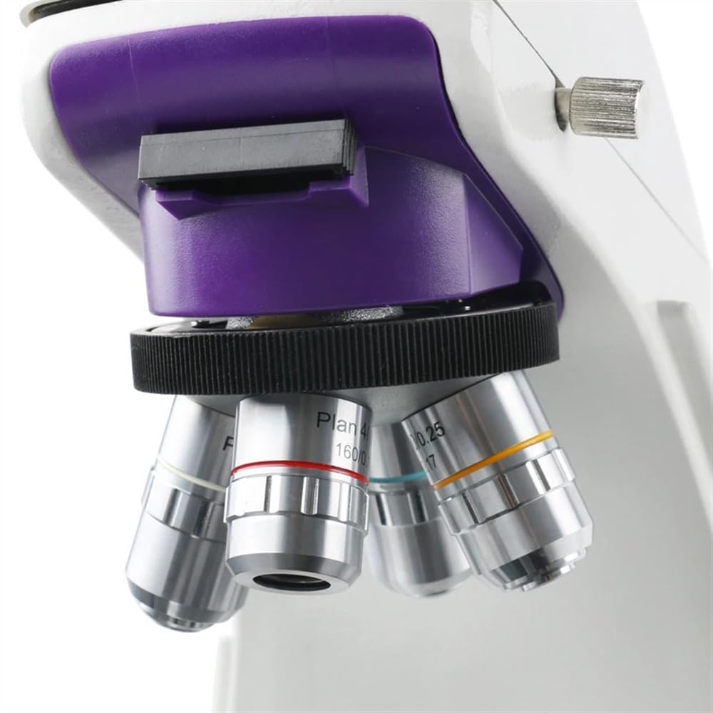 Microscopio 1000X HD 1080P 11.6" LCD Cámara Microscópica Laboratorio Profesional Trinocular Microscopio Biológico Cámara de Video Microscopio，Binocular