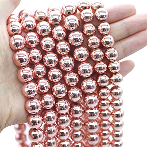 image for Oameusa Natural Round Smooth Agate Beads Gemstone Beads Loose Beads Ag