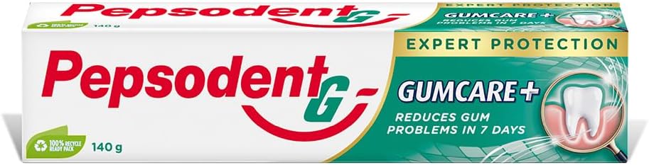 Expert Protection Gum Care+ Toothpaste, Reduces Gum Problems With Advanced Anti Bacterial Zinc Technology, Improves Gum Health, 140 g