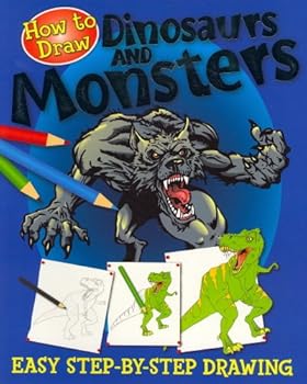 Paperback Dinosaurs and Monsters Book