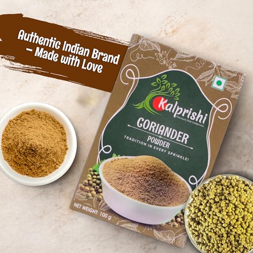 Image of Kalprishi Premium Coriander Powder 100g | Dhaniya Powder | Natural Indian Spice