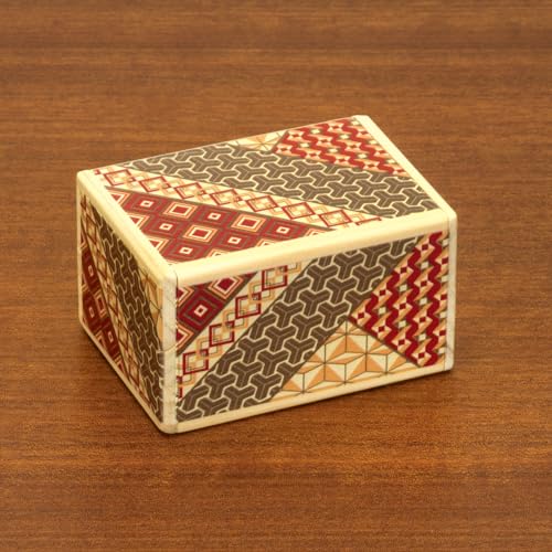 Bits And Pieces 43120 Detailed Mosaic Secret Puzzle Box - 7 Step Solution cover