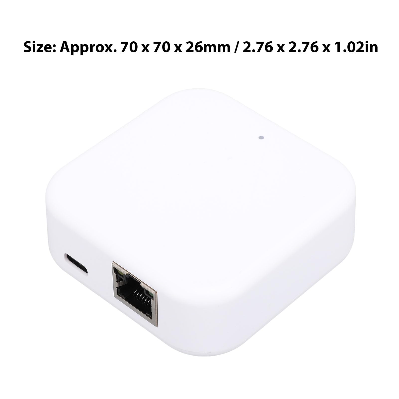 SEAFRONT Hub Intelligent WiFi PoE avec Port RJ45 et Alimentation par Ethernet, Connectez des Appareils Intelligents pour la Domotique et Prise en Charge Ttlock