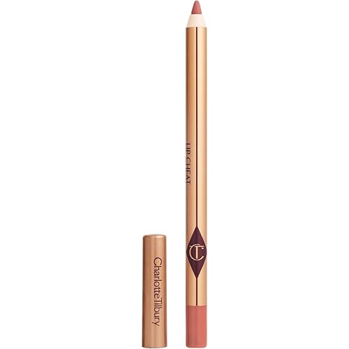 Charlotte Tilbury Lip Cheat Lip Liner Pencil - Gives Lips a Fuller-Looking, Defined Pout - Enriched with Jojoba Oil & Hyaluronic Acid - Waterproof, Smudge-Proof & Transfer-Proof