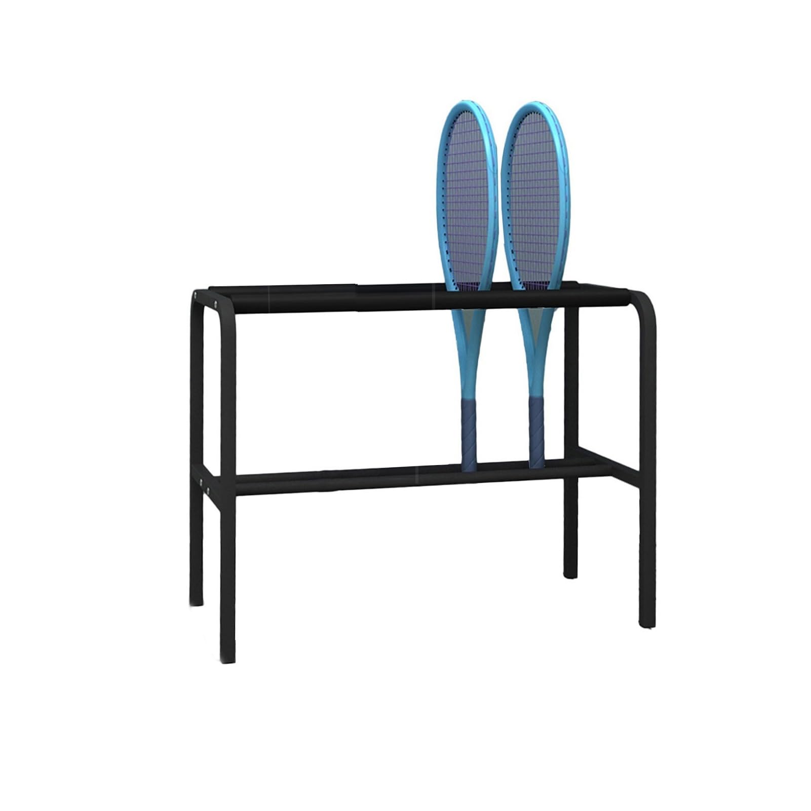 Soporte para raqueta de tenis, raqueta de bádminton con envoltura suave, para clubes deportivos (raquetas no incluidas)