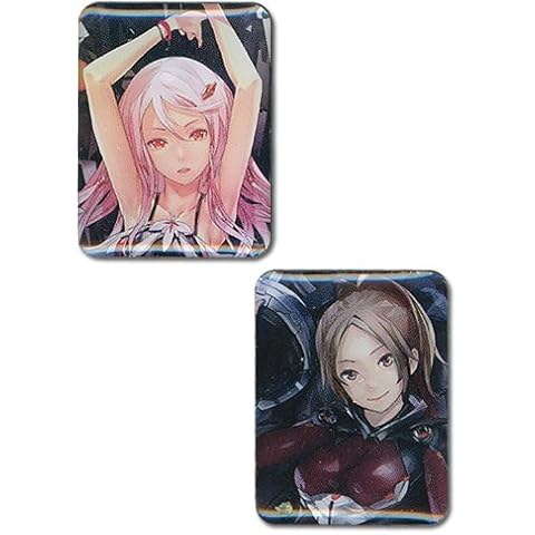 Gilty Crown - Inori And Ayase Pin Set Cover