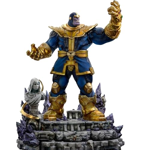 Iron Studios Art Scale Statue 1/10 Thanos Infinity Gauntlet Diorama Deluxe Marvel 42 cm