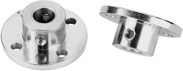 winwill 4 Flanschverbinder für Wellenkupplung für 8mm Modellbaumotoren - 3